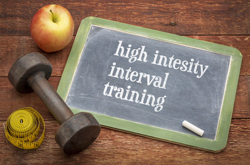 High intensity interval training